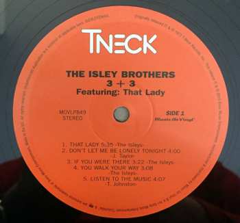 LP The Isley Brothers: 3 + 3