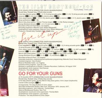 2SACD The Isley Brothers: 3+3, Live It Up & Go For Your Guns