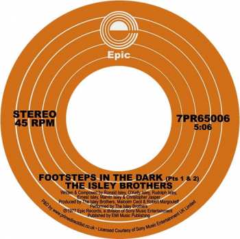 Album The Isley Brothers: Footsteps In The Dark (Part 1 & 2) / Between The Sheets
