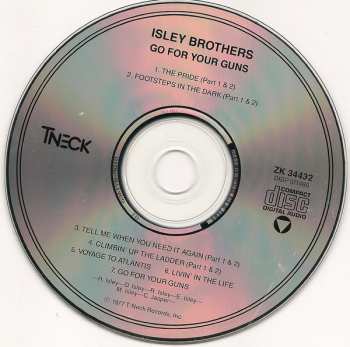 CD The Isley Brothers: Go For Your Guns