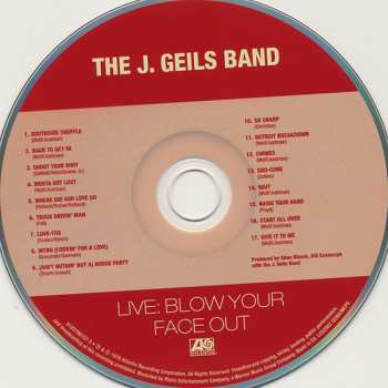 5CD/Doos The J. Geils Band: Original Album Series Vol. 2