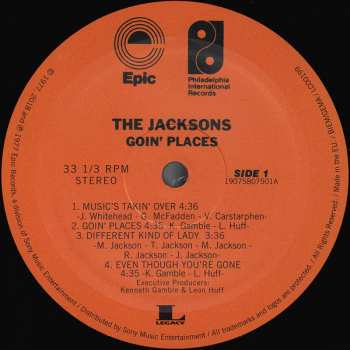 LP The Jacksons: Goin' Places