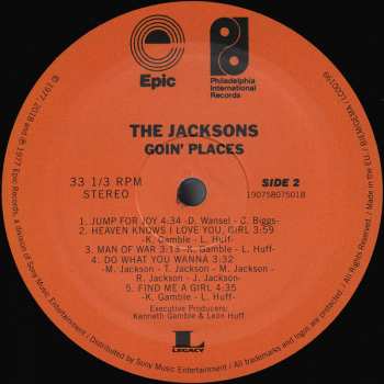 LP The Jacksons: Goin' Places