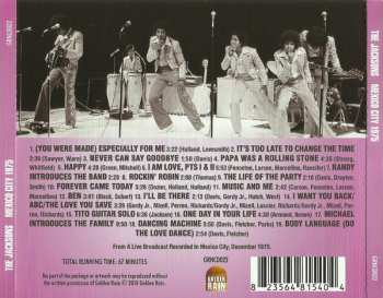 CD The Jacksons: Mexico City 1975 - The Classic Broadcast