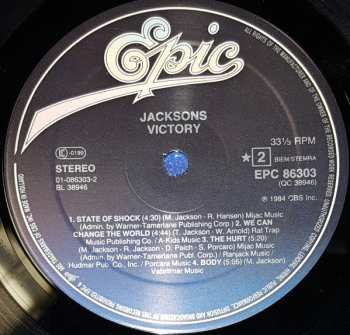 LP The Jacksons: Victory