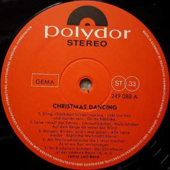 LP The James Last Band: Christmas Dancing