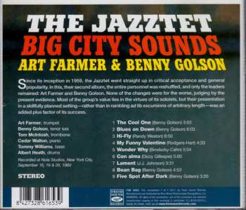 CD Art Farmer: Big City Sounds