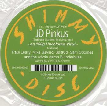 LP Jeffrey Pinkus: Grow A Pear CLR | LTD