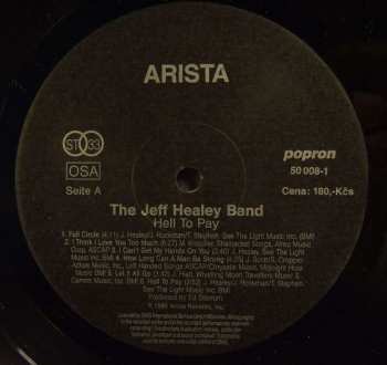 LP The Jeff Healey Band: Hell To Pay