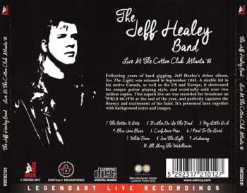 CD The Jeff Healey Band: Live At The Cotton Club, Atlanta '88