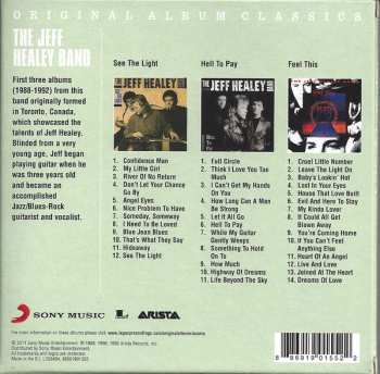 3CD/Doos The Jeff Healey Band: Original Album Classics