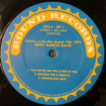 4LP/Doos The Jerry Garcia Band: Electric On The Eel: August 10th, 1991