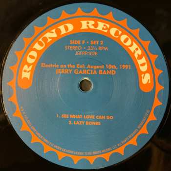 4LP/Doos The Jerry Garcia Band: Electric On The Eel: August 10th, 1991