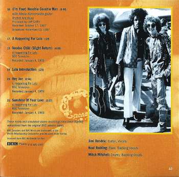 CD The Jimi Hendrix Experience: BBC Sessions