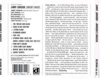 CD The Jimmy Johnson Band: Johnson's Whacks