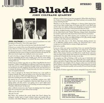 CD The John Coltrane Quartet: Ballads