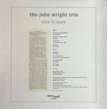 LP The John Wright Trio: Nice 'N' Tasty