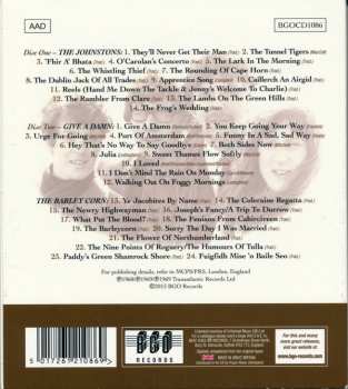 2CD The Johnstons: The Johnstons • Give A Damn • The Barleycorn