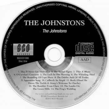 2CD The Johnstons: The Johnstons • Give A Damn • The Barleycorn