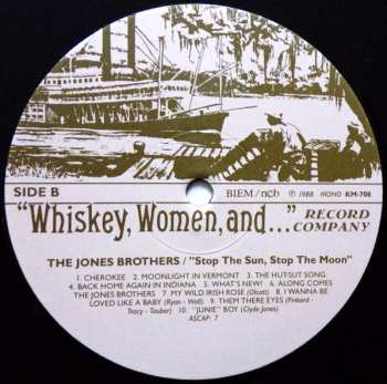 LP The Jones Brothers: Stop The Sun, Stop The Moon