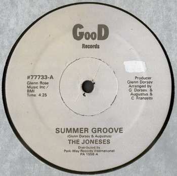 Album The Joneses: Summer Groove