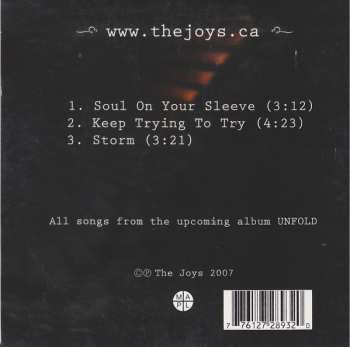 CD The Joys: the joys