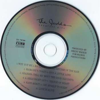 CD The Judds: Greatest Hits
