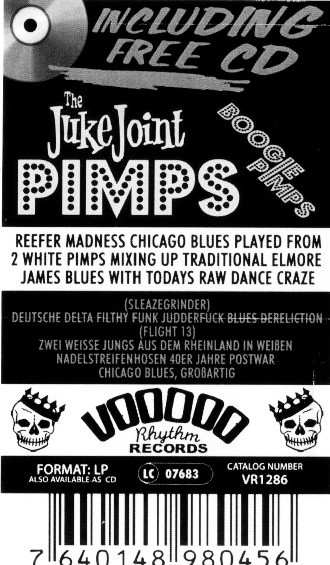 LP/CD The Juke Joint Pimps: Boogie Pimps