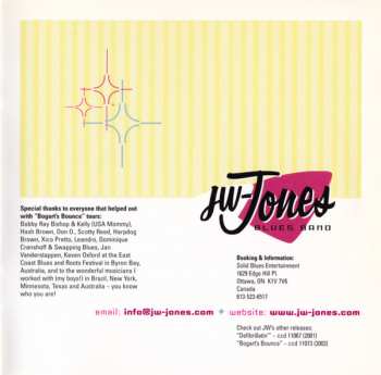 CD The JW-Jones Blues Band: My Kind Of Evil DIGI