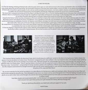 2LP The Kahil El'Zabar Quartet: A Time For Healing