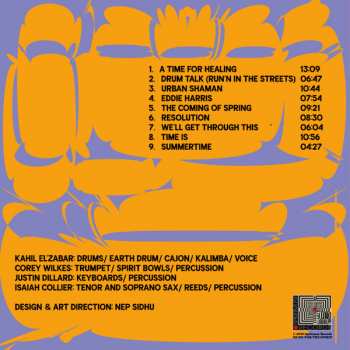 2LP The Kahil El'Zabar Quartet: A Time For Healing