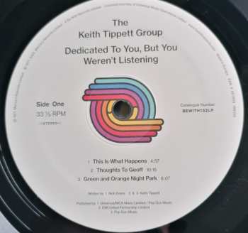 LP The Keith Tippett Group: Dedicated To You, But You Weren't Listening