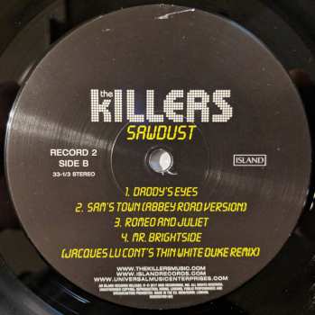 2LP The Killers: Sawdust