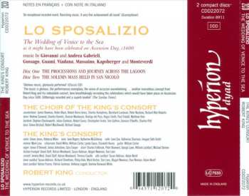 2CD The King's Consort: Lo Sposalizio. Music By Giovanni & Andrea Gabrieli And Others