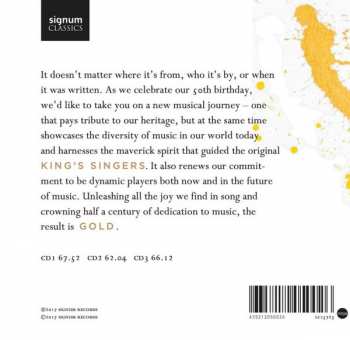 3CD The King's Singers: Gold