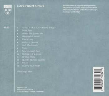 CD The King's College Choir Of Cambridge: Love From King's