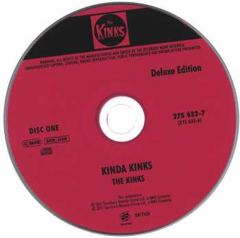 2CD The Kinks: Kinda Kinks DLX