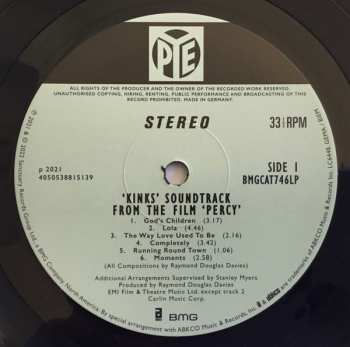 LP The Kinks: "Percy"