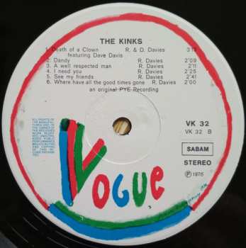 LP The Kinks: The Kinks