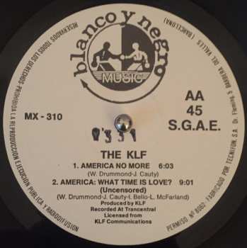 LP The KLF: America: What Time Is Love?