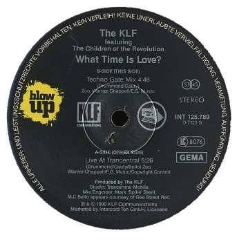 LP The KLF: What Time Is Love? (Live At Trancentral)