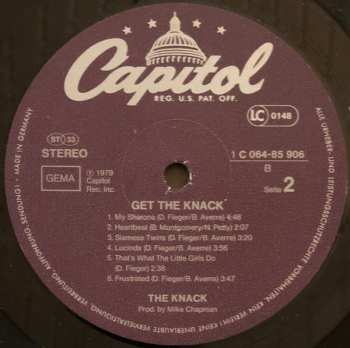 LP The Knack: Get The Knack