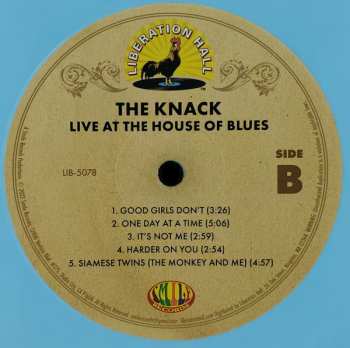 2LP The Knack: Live At The House Of Blues (September 25, 2001) LTD | CLR