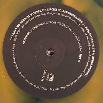 LP The KVB: Artefacts (Reimaginings From The Original Psychedelic Era) CLR | LTD