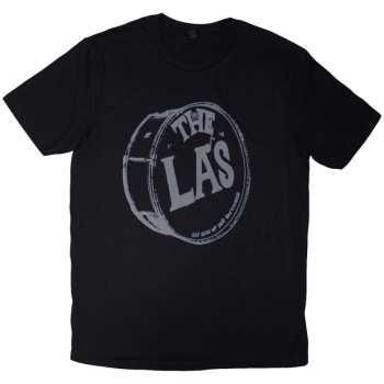 Merch The La's: T-shirt Grey Drum Head Logo The La's