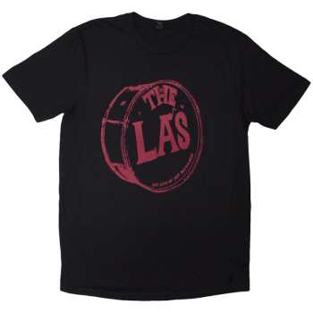 Merch The La's: T-shirt Red Drum Head Logo The La's