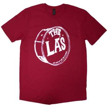 Merch The La's: T-shirt White Drum Head Logo The La's