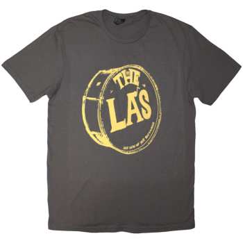 Merch The La's: T-shirt Yellow Drum Head Logo The La's