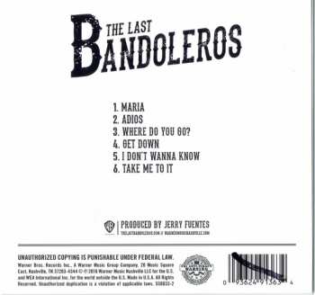 CD The Last Bandoleros: The Last Bandoleros