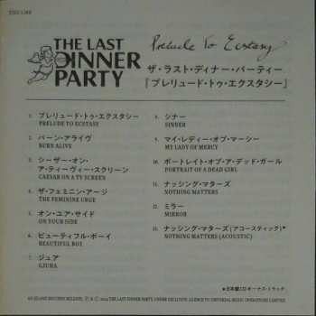 CD The Last Dinner Party: Prelude To Ecstasy